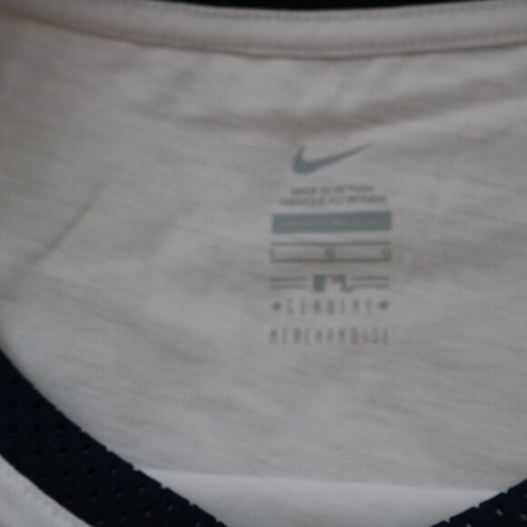 Nike White and Blue TB Logo Tee - Picture 4 of 4